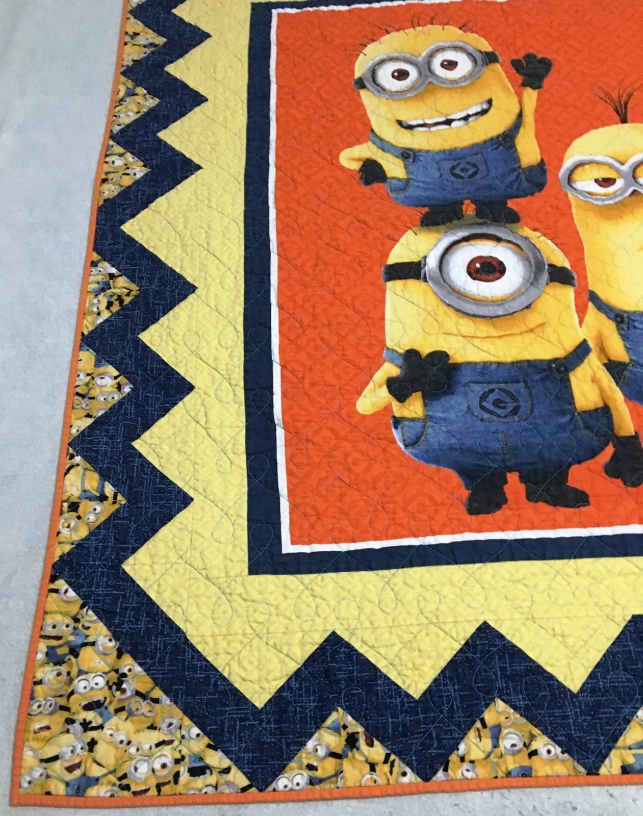 MINIONS QUILT WALL HANGING