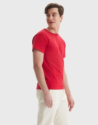 Hanes Men Crew neck T-Shirt 4-Pack ComfortSoft 100% Cotton Heavyweight Tee Plain