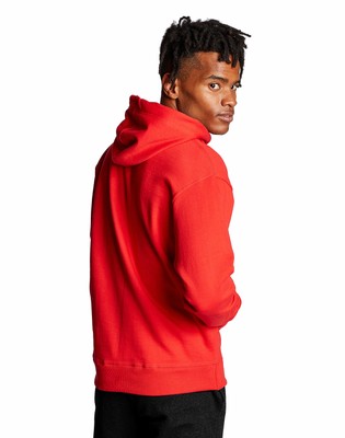 champion men's vintage dye fleece pullover hoodie