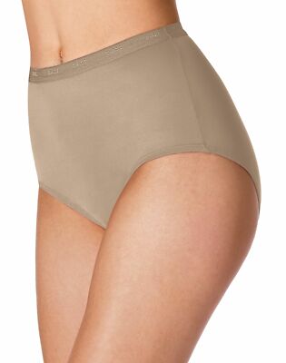 Bali Womens Full-Cut-Fit Stretch Cotton Brief - Best-Seller!