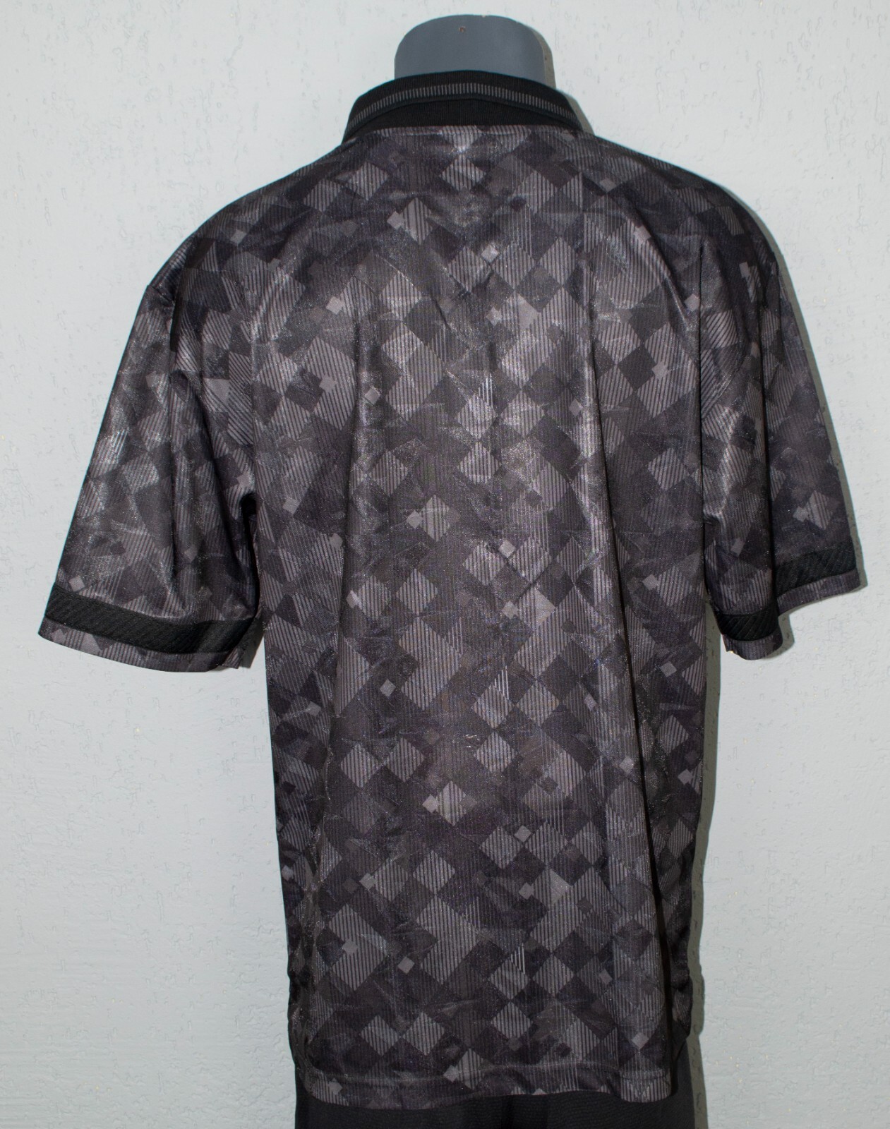 England Football　アンティーク England Jersey World Cup 1990 Black Out Football Score Draw