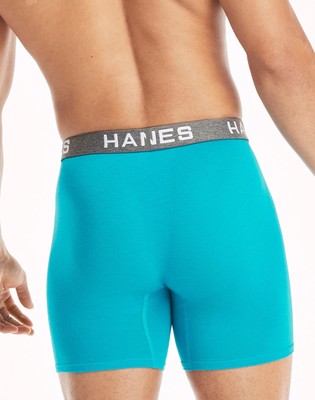Hanes Men 4 Pack Boxer Briefs Comfort Flex Fit Ultra Soft Cotton/Modal Ultimate