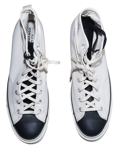 Pre-owned Converse Sz 14 Natural Black  Chuck 70 Hi X Essential Fear Of God 167955c Sneaker In Natural/ivory/black