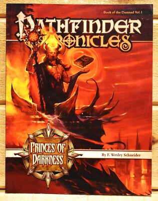 Pathfinder Chronicles Princes of Darkness Book of the Damned Vol. 1 Paperback