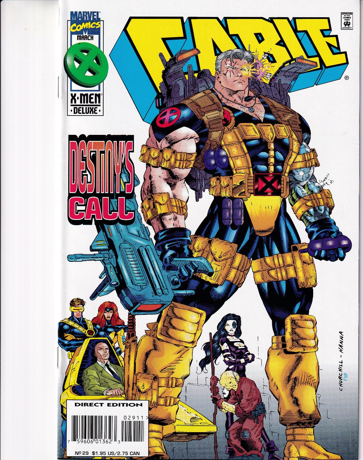CABLE Vol. 1 # 29 March 1996 MARVEL Comics - Xavier | eBay CABLE Vol. 1 # 29 March 1996 MARVEL Comics - Xavier | eBay