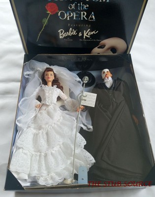 phantom of the opera barbie and ken doll set