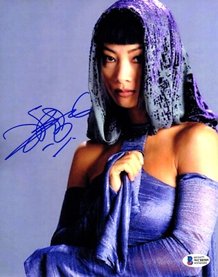 BAI LING Signed Auto 8X10 Photo ''STAR WARS'' Sen Bana Breemu Beckett Witness 