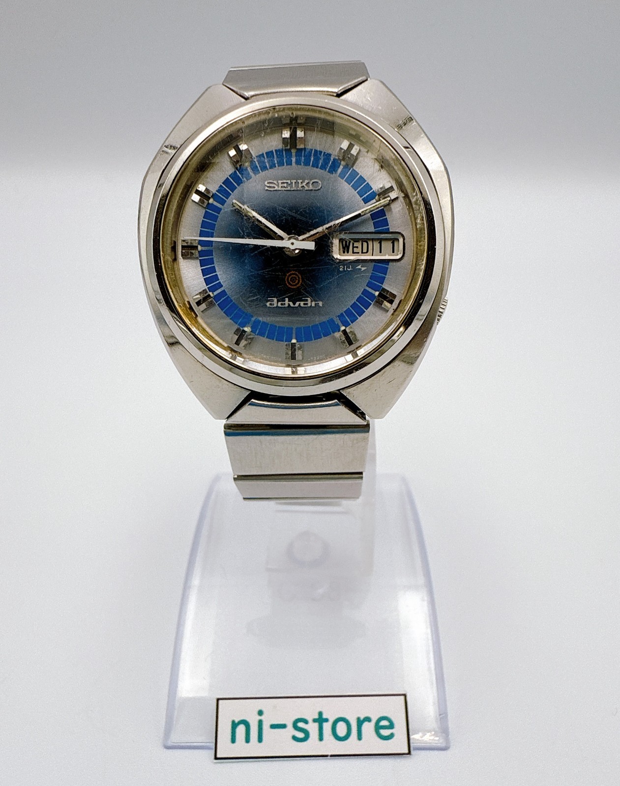 SEIKO　セイコー　 advan　アドバン　7019-7150 デイデイト Vintage Seiko Advan 7019-7150 AT Watch 21J Day/Date Kanji