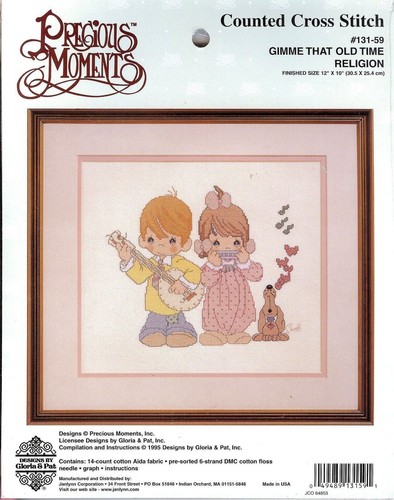 Precious Moments Alphabet Letters Cross Stitch