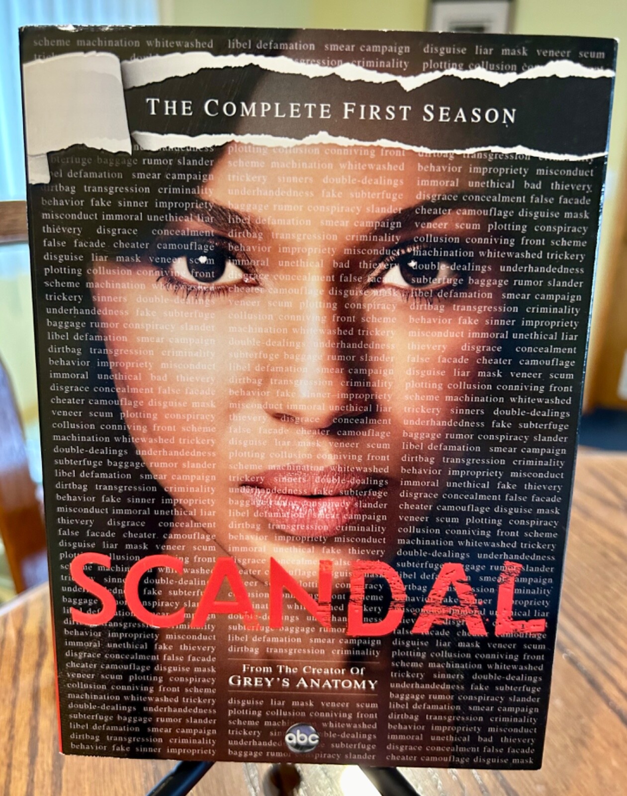 Scandal (TV Series) The Complete First Season (2-Disc, DVD