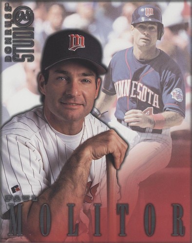 1998 Donruss Studio - Paul Molitor #31