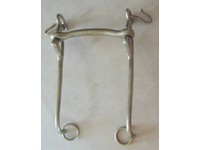 C-5502 5/" HILASON WESTERN WALKING HORSES PORTED HORSE MOUTH CURB BIT