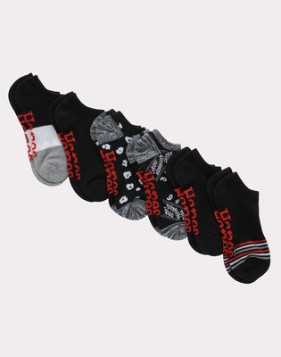 Hanes No-Show Socks 6-Pair Women's Moisture Wicking Originals Value Multi Pack