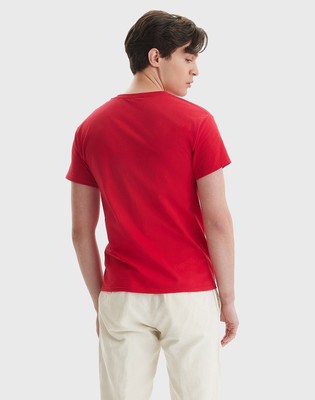 Hanes Men Crew neck T-Shirt 4-Pack ComfortSoft 100% Cotton Heavyweight Tee Plain