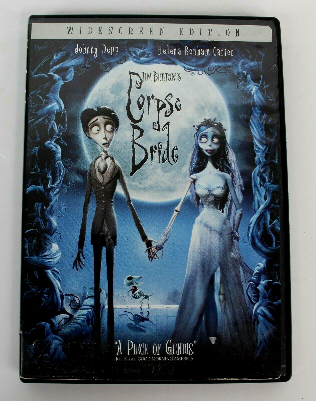 Corpse Bride Tim Burt's Widescreen Johnny Depp 2005 Warner
