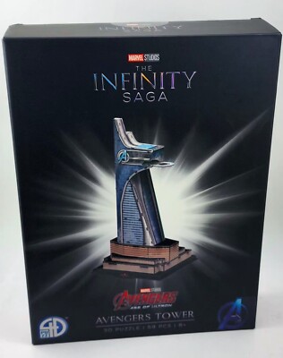 Marvel Avengers Tower 3D Puzzle 59 Pieces New The Infinity Saga ULTRON 4D