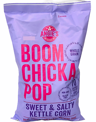 Angies Boom Chicka Pop Sweet & Salty Kettle Corn Popcorn 7 oz ...