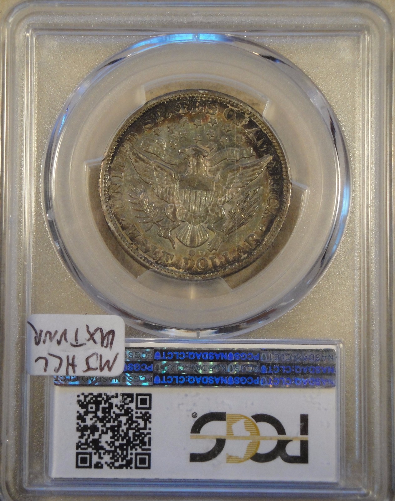 1893-O Barber Half Dollar PCGS AU50