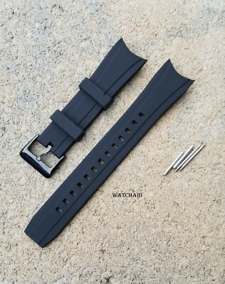  23MM BLACK ECO-DRIVE BAND FOR CITIZEN B741-s066450 E168-S070830 E168-S070830