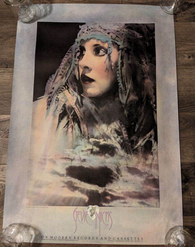 Stevie Nicks-The Wild Heart Rare Promo  Poster 1980 Record 21x30" Fleetwood Mac