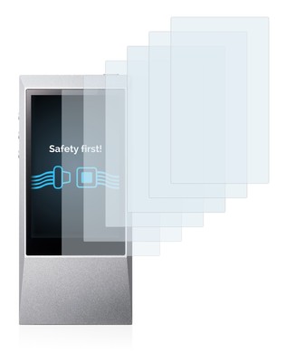 6x Displayschutzfolie für AstellKern AK Jr Klar Schutzfolie Displayfolie