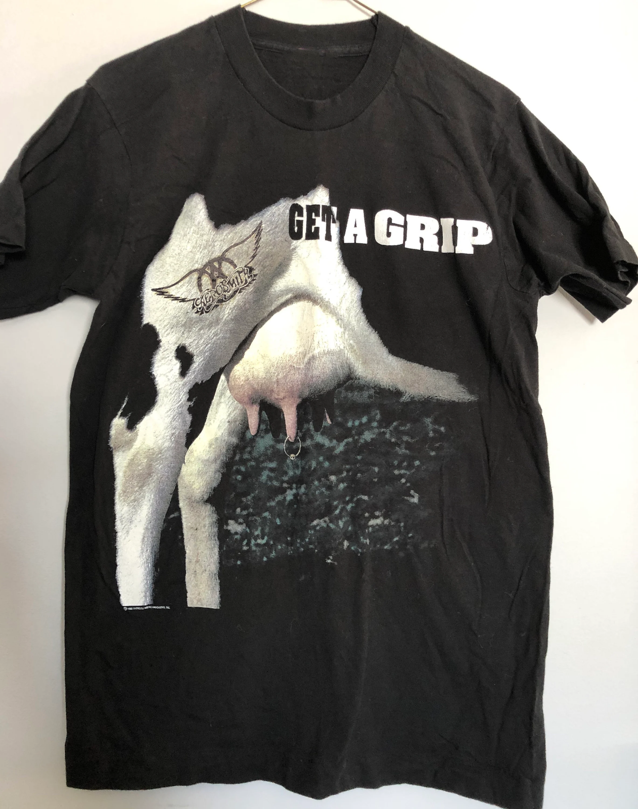 1993 Aerosmith Get a Grip Tour Concert Gift For Fan Black