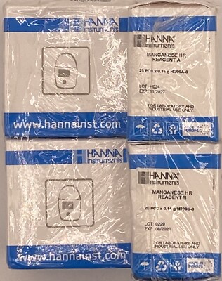 Hanna Instruments Manganese High Range Reagents (100 tests)