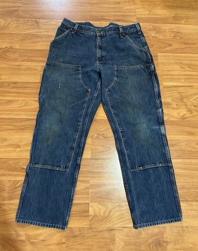 【Carhartt】90's デニムパンツ W40 L32 鬼ヒゲ ヴィンテージ Carhartt】90's デニムパンツ W40 L32 鬼ヒゲ ヴィンテージ