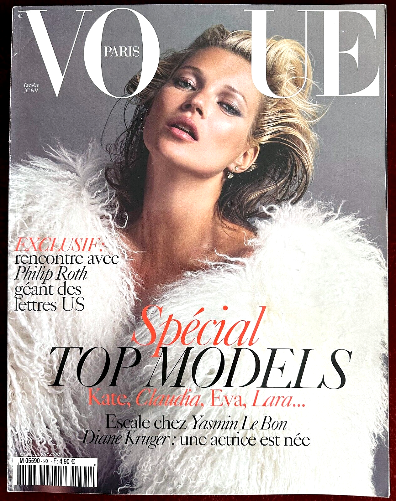 VOGUE PARIS ☆ Kate Moss Vogue Paris ~ #901 October 2009 ~ Kate Moss Diane Kruger