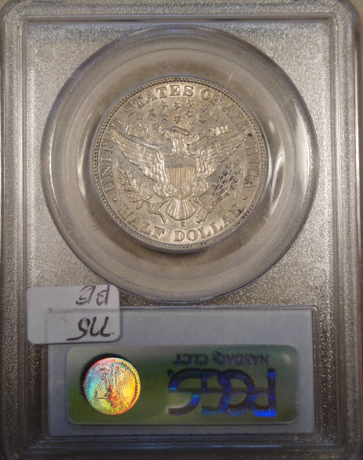 1900-S Barber Half Dollar PCGS AU53