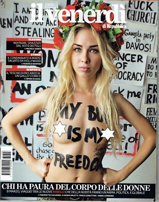 VENERDì 2013/1303=FEMEN MY BODY IS MY FREEDOM =PINK FLOYD=DAMIEN ECHOLS=