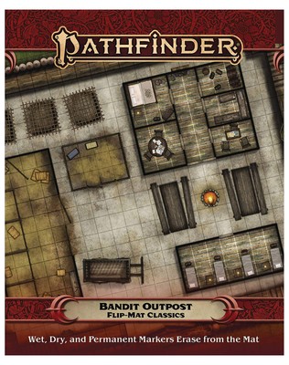 Классический флип-мат Pathfinder: Бандитский аванпост