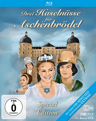 Drei Haselnüsse für Aschenbrödel - Special Edition mit Bonus-DVD [Blu-ray]