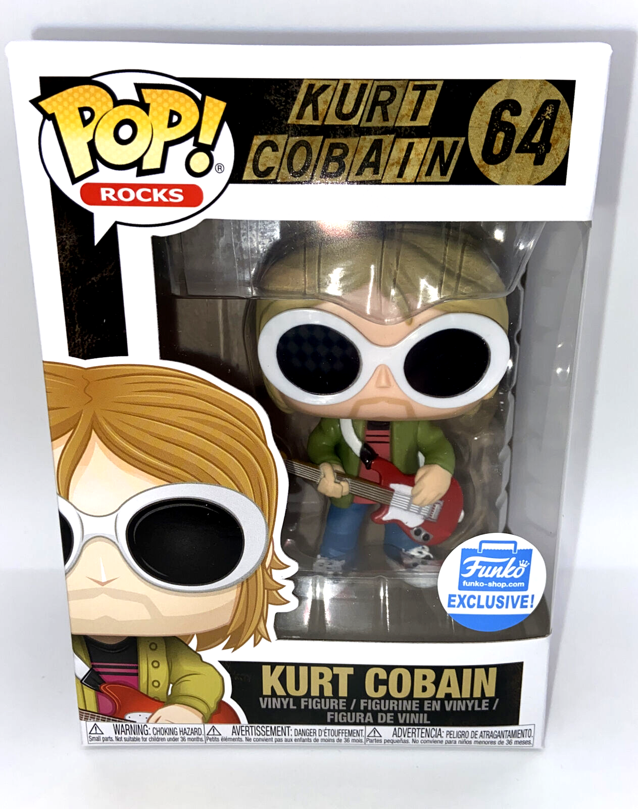 Funko Rocks Kurt Cobain Sunglasses Funko Shop Limited