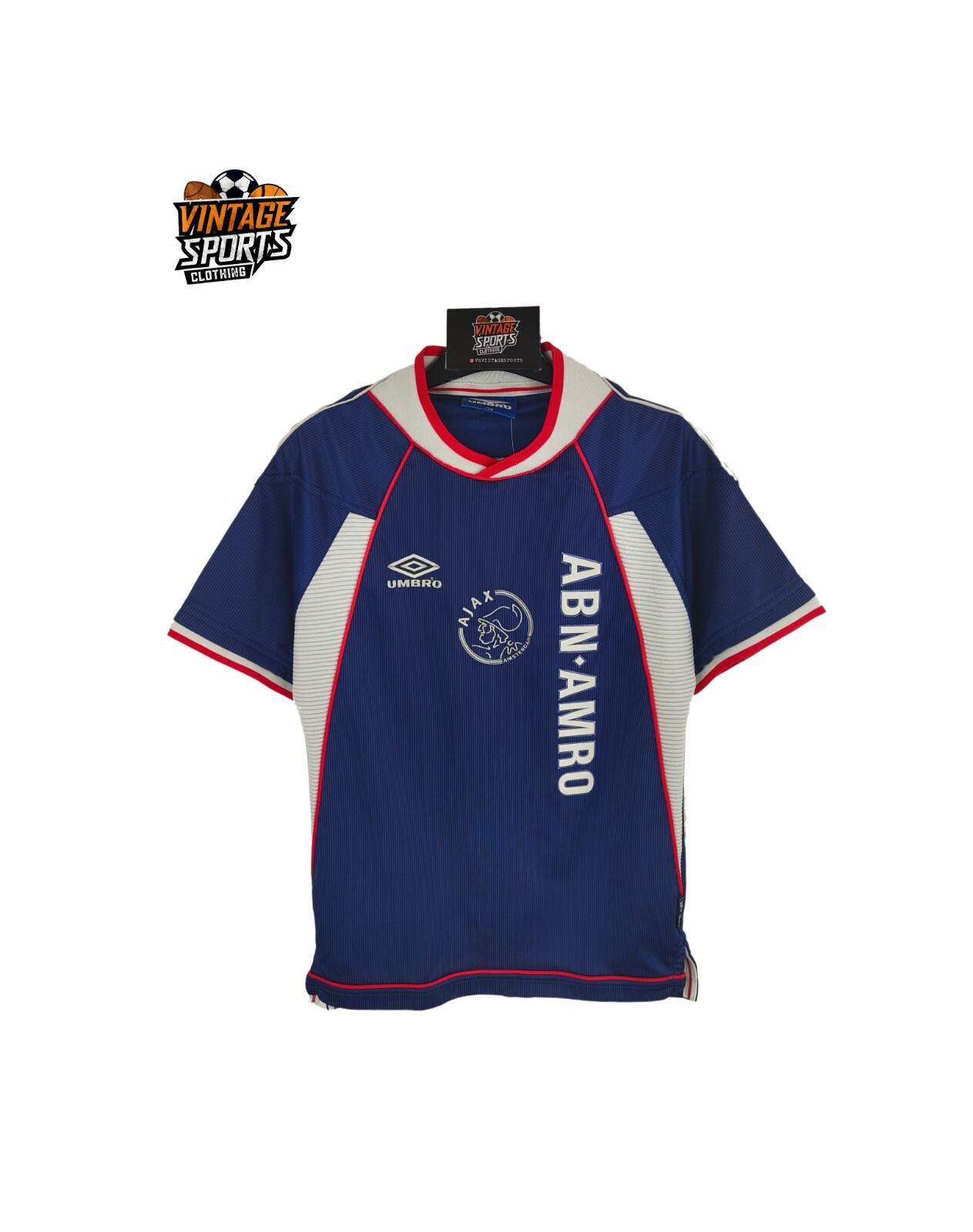 AJAX AMSTERDAM 1999 2000 HOME SHIRT JERSEY UMBRO LONG SLEEVE