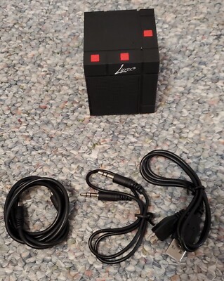 Digital Treasures Lyrix Mixx Rechargeable Portable Bluetooth Speaker black w/box