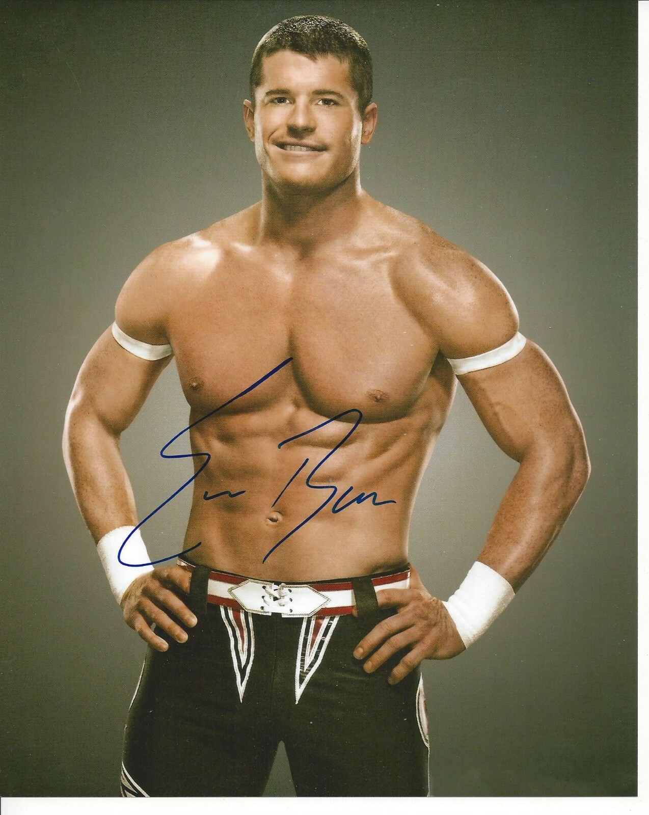 WWE EVAN BOURNE エヴァン・ボーン 直筆サインカード AUTOGR Evan Bourne autographed 8x10 Free Ship WWE Matt Sydal #1 | eBay