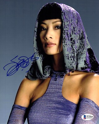 BAI LING Signed Auto 8X10 Photo ''STAR WARS'' Sen Bana Breemu Beckett Witness 