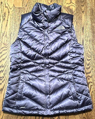 The North Face Down Vest Womens Smal 550 Fill Warm Winter Puffer