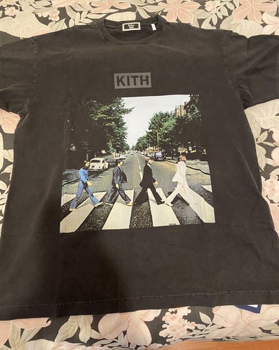 KITH Beatlesアビーロード Kith × Beatles Abbey Road Vintage Tee M