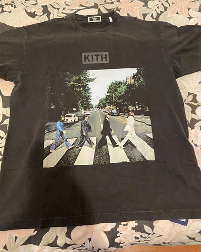 KITH x The Beatles Abbey Road Vintage T-shirt Men's Sz smallのeBay