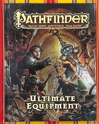 Pathfinder ~ Ultimate Equipment ~ OOP 1st print 2016 HC ~ New Unplayed PF1