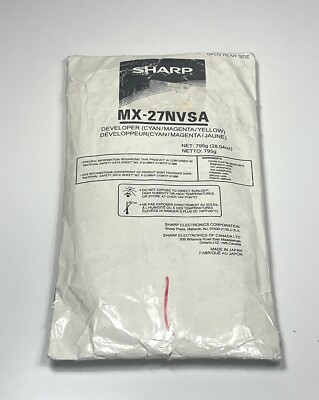 Genuine Sharp Developer MX-27NVSA Tri-Color CMY 180K For MX-2300 MX-4500N