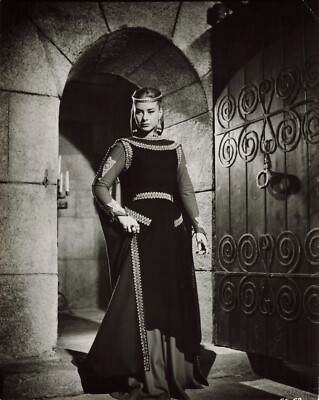 El Cid 1961 Movie Photo Geneviève Page Portrait Director Anthony Mann *P7c
