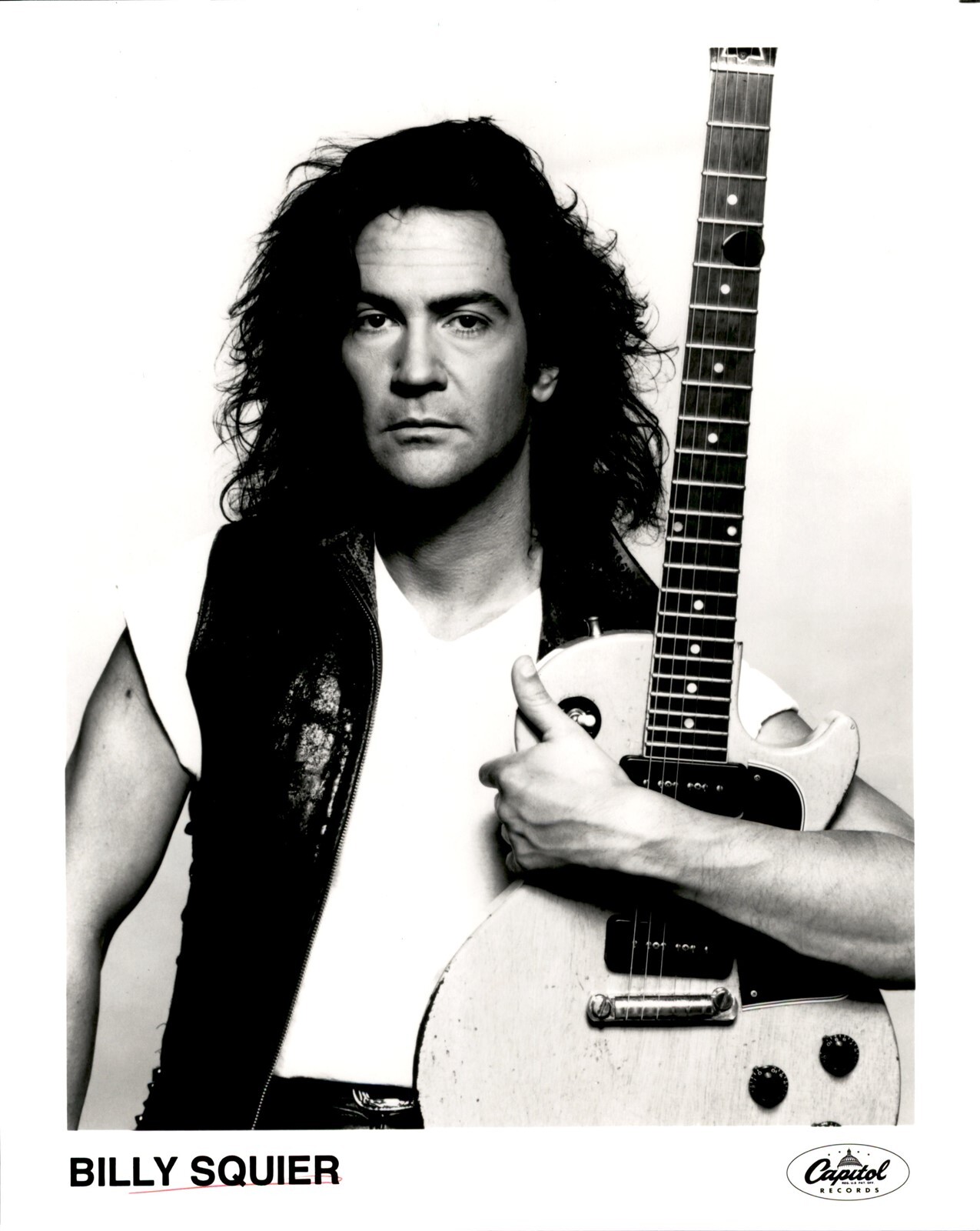 LG963 Original Photo BILLY SQUIER Boston Area Arena Rock