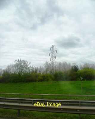 Photo 6x4 Pylon by the A50 Etwall Common  c2012