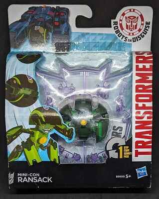 Transformers Robots in Disguise Mini-Con Ranack Actionfigur 2015 MOSC Neu