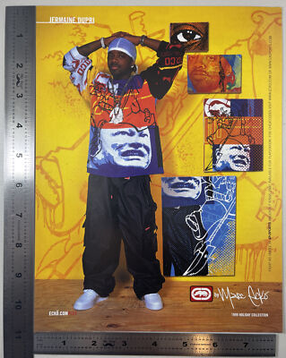 1999 Jermaine Dupri Marc Ecko ORIGINAL Advertisement Knockout Kings Playstation