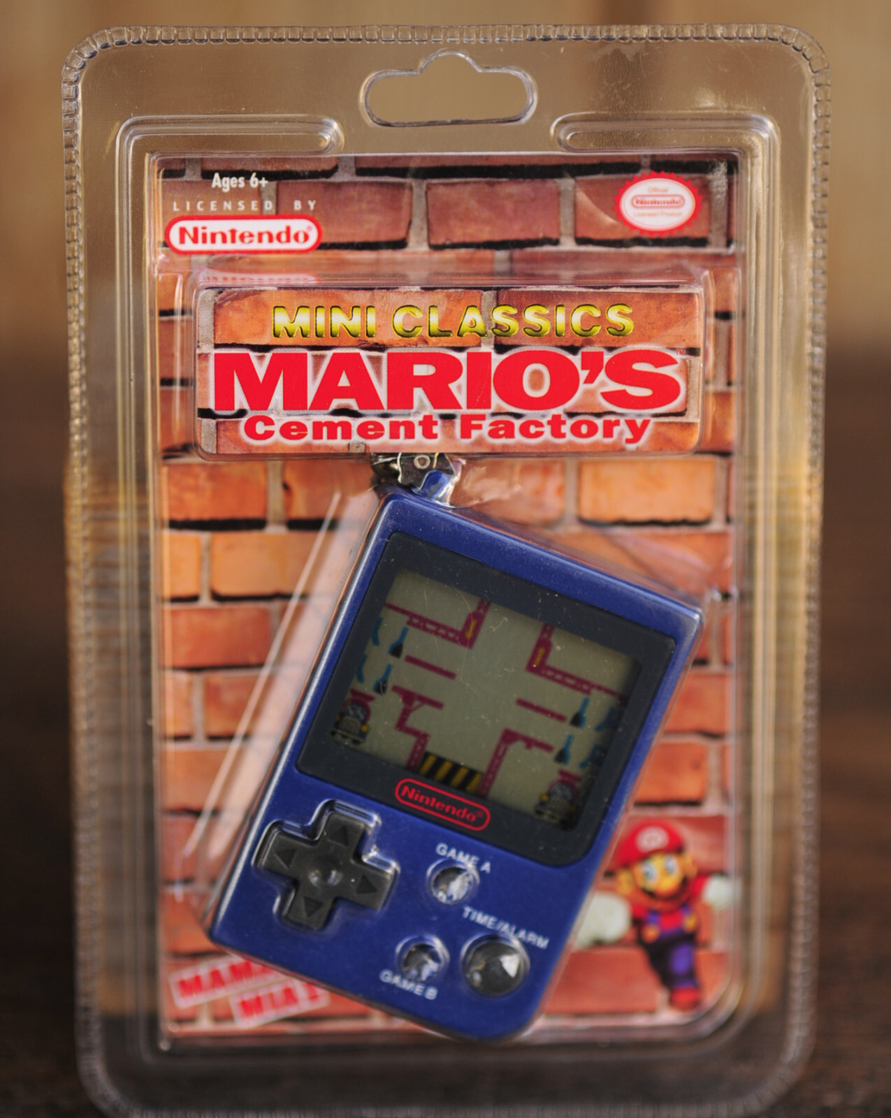 マリオ セメントファクトリー　ゲームウォッチ　ミニクラシックス ゲームウォッチ ミニクラシックス マリオズ・セメント