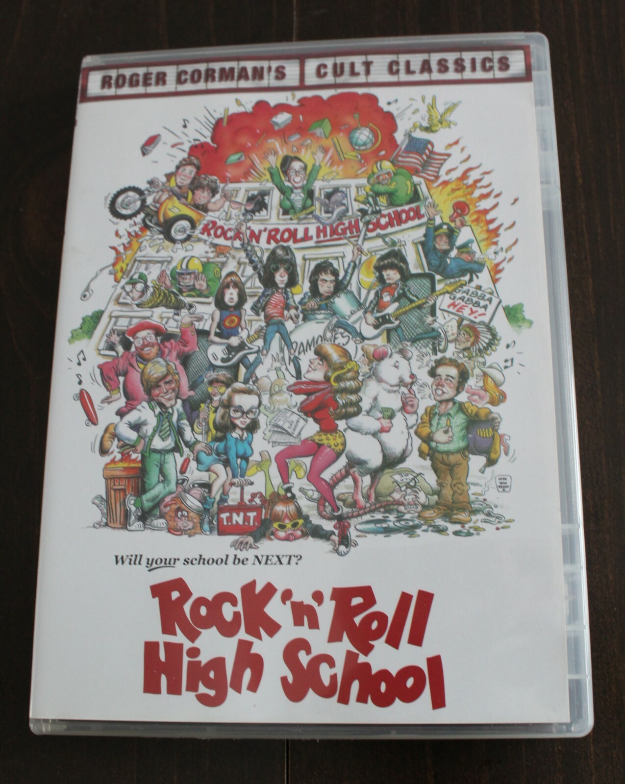 ROCK N ROLL HIGH SCHOOL DVD - THE RAMONES / P.J. SOLES